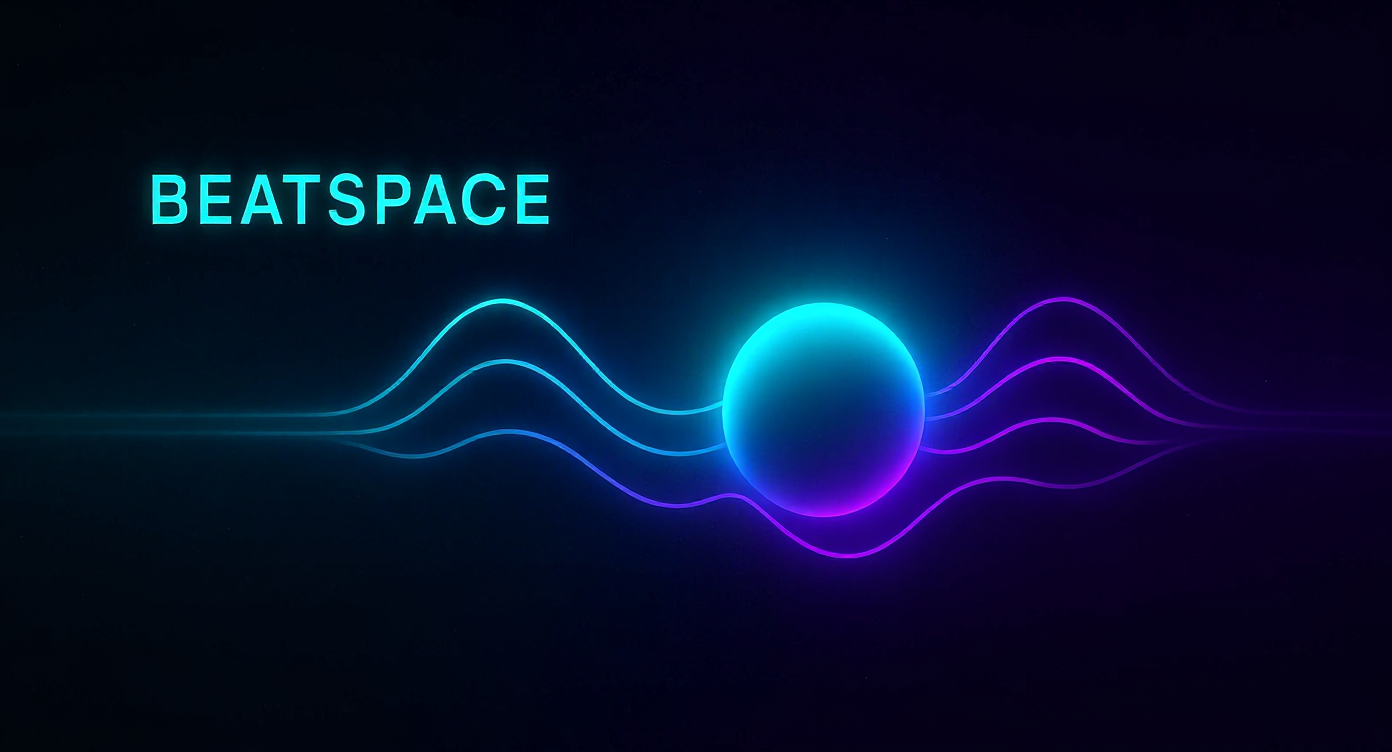 Beatspace reactive visuals screenshot